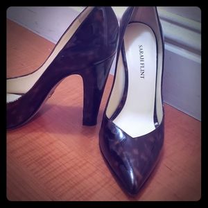 EUC barely worn Animal Print Heels (Sz 37)